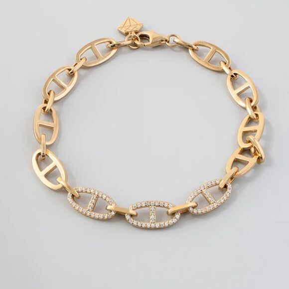 Wanderlust+Co Multi Link Anchor Chain Bracelet - NWT - Picture 5 of 7